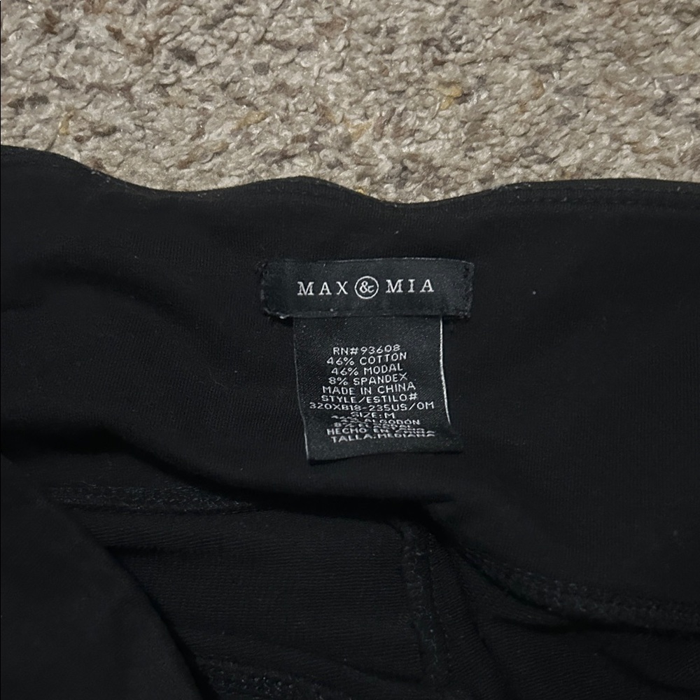 Black Leggings - Picture 2 of 2